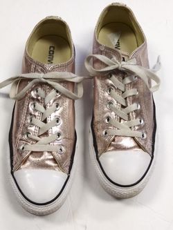 Converse women's sz 9...mens sz 7 metallic