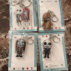 Nightmare Before Christmas Keychain 