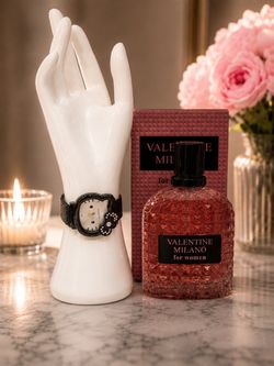✨ Elegant Women’s Watch & Valentine Milano Perfume Set