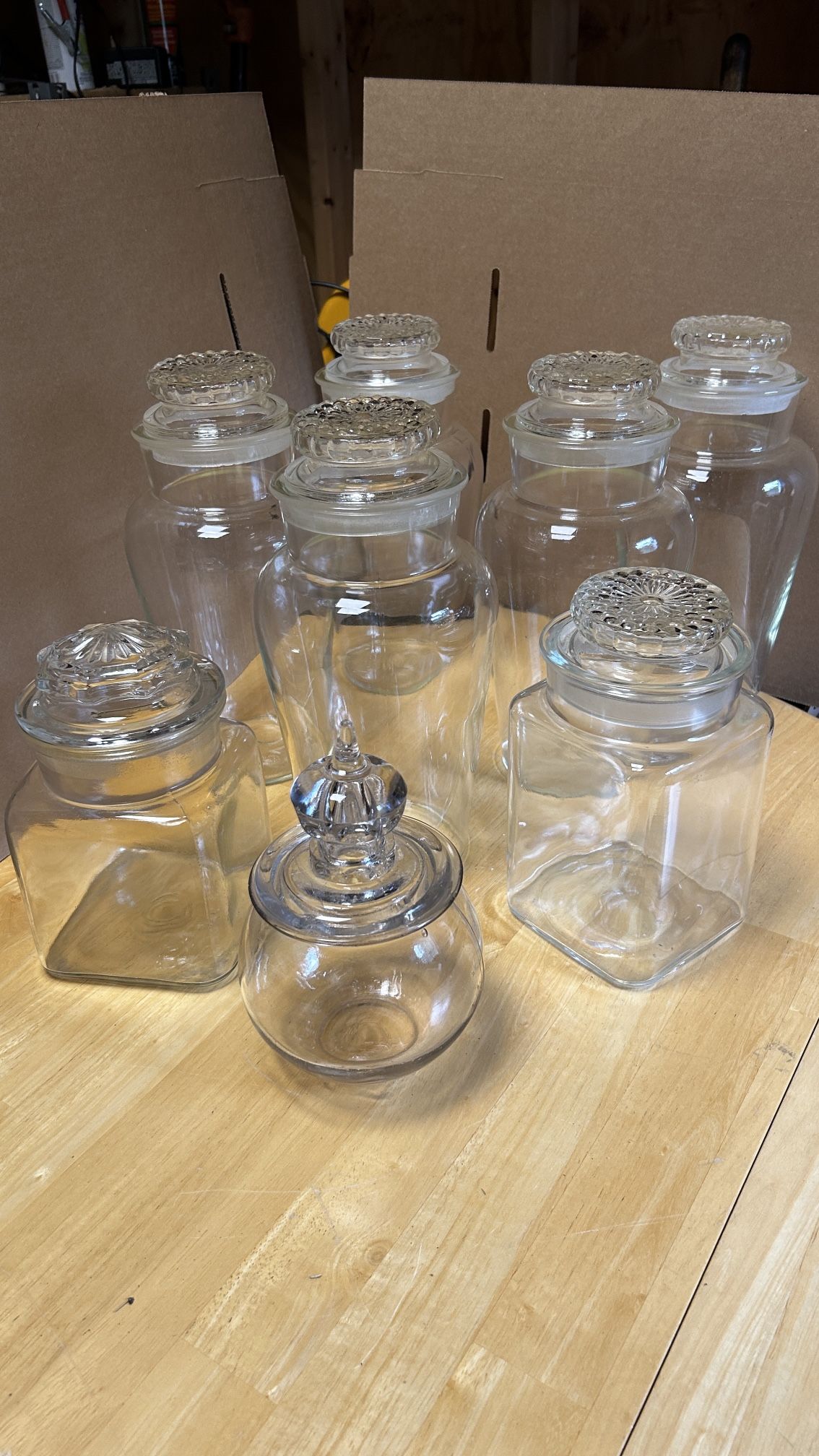 Antique Glass Candy Holders 100 Years Old