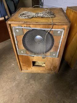 Vintage 14” Woofer Speaker Boxes