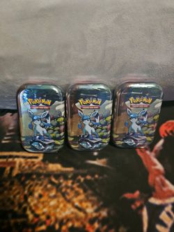 Pokemon Prismatic mini tins Glaceon $35 each