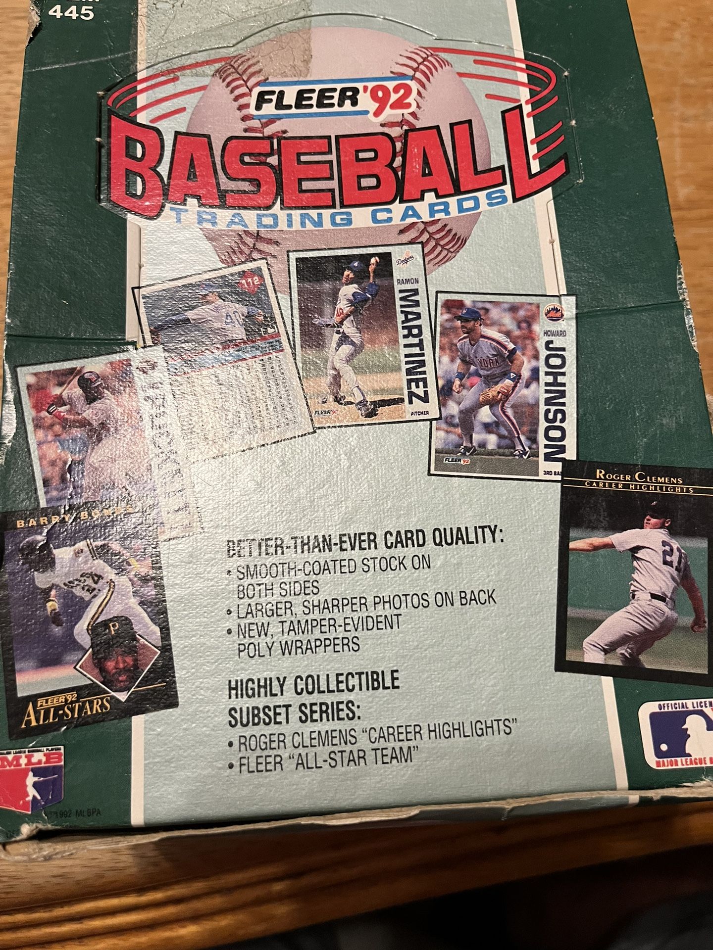 1992 FLEER Baseball Cards