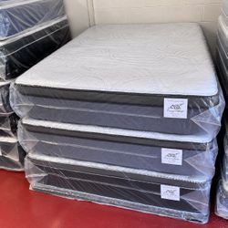 ⨠Brand New Queen Size Mattress 14ā Pillow Top ā Premium Quality at the Best Price | All Sizes in Stock & Same-Day Delivery Available š