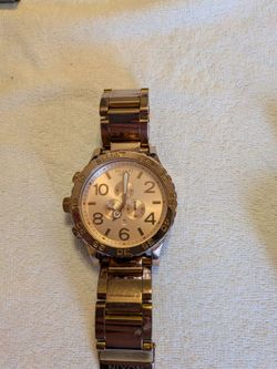 Men's big face Nixon watch