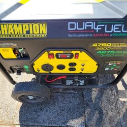 Champion Generator Dual Fuel 