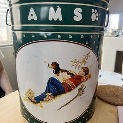 Vintage 1991 IAMS Dog Food Tin