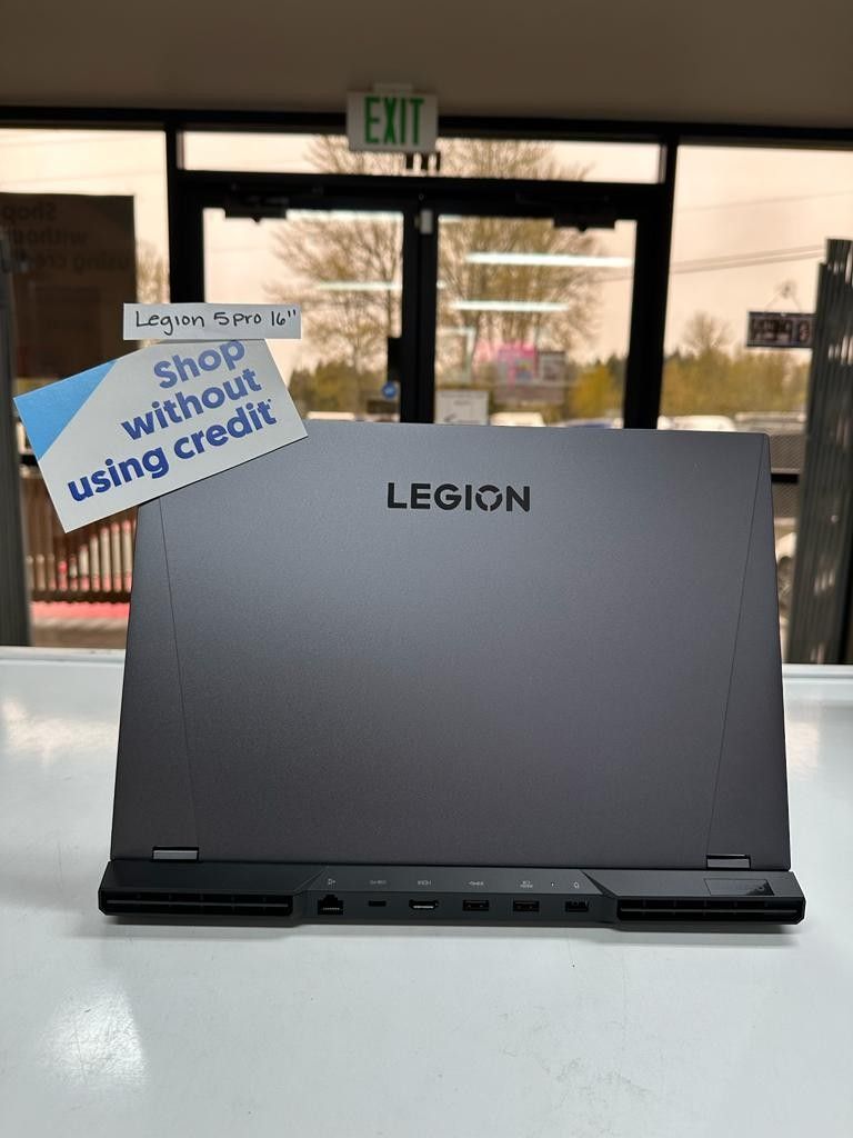 Lenovo Legion 5 Pro 16 Inch Gaming Laptop PAYMENTS AVAILABLE ONLY $25 DOWN NO CREDIT NEEDED