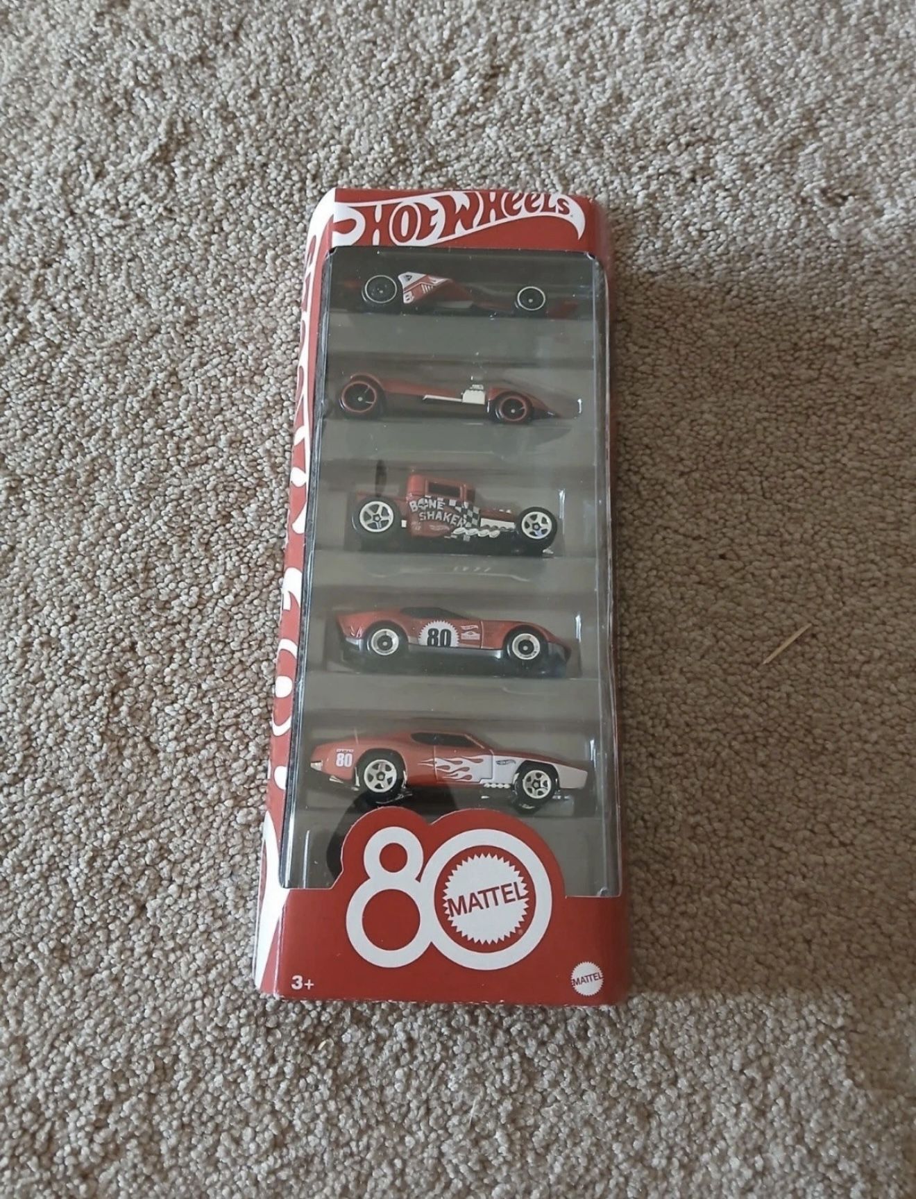 Hot Wheels 80th Anniversary 5 Pack