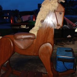 Wooden Rocking Horse LIKE NEW! $$100.00