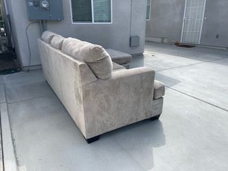 BEAUTIFUL neutral beige colored couch!