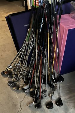 50+ Various Golf Clubs Woods/Irons
