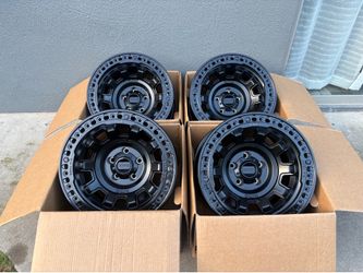 17” INCH KMC KM236 TANK TRUE BEADLOCK PERFORMANCE OFF ROAD WHEELS/RIMS 5x5 5x127 JEEP WRANGLER WILLYS GLADIATOR