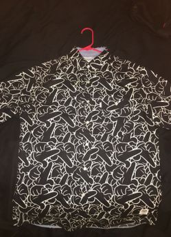Crooks And Castles Button Up Size Medium Bape Supreme rare undftd 10 deep ofwgkta primitive hundreds stussy