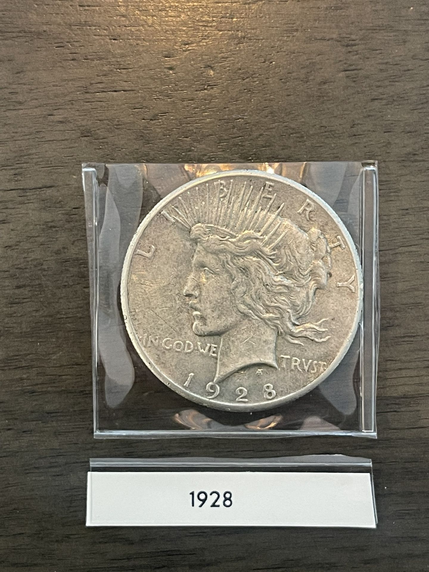 1928 Peace Silver Dollar Rare Key To Set