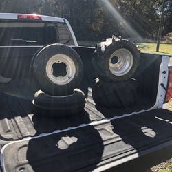 Sand Tires Front And Rear Yamaha Bolt Pattern 