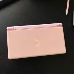 NINTENDO DS LITE CORAL PINK BUNDLE