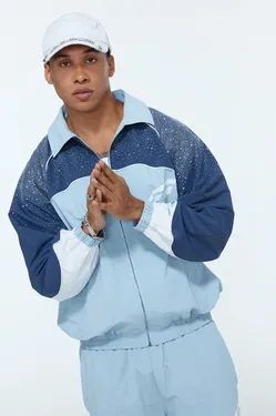 RVS: Steel Blue/Powder Blue “Astral” Windbreaker