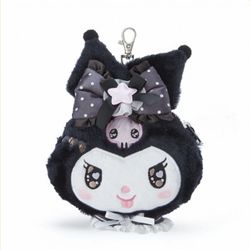 Sanrio Kuromi : Romiare Pass Case Card Holder Plush Wallet