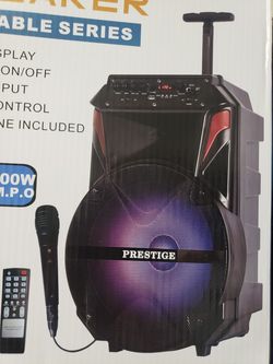 Radio speaker kareoke