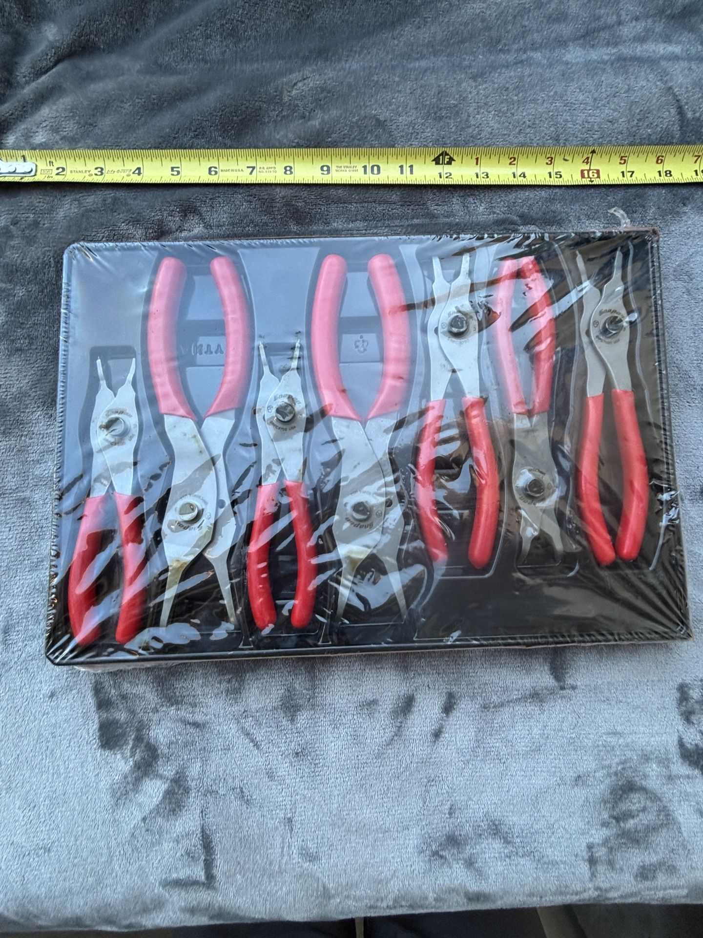 Snap-on 7 Piece Convertible Snap Plier Set SRPC107