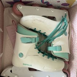 Impala Inline Skates - Light speed Inline In white Size 7 Adult