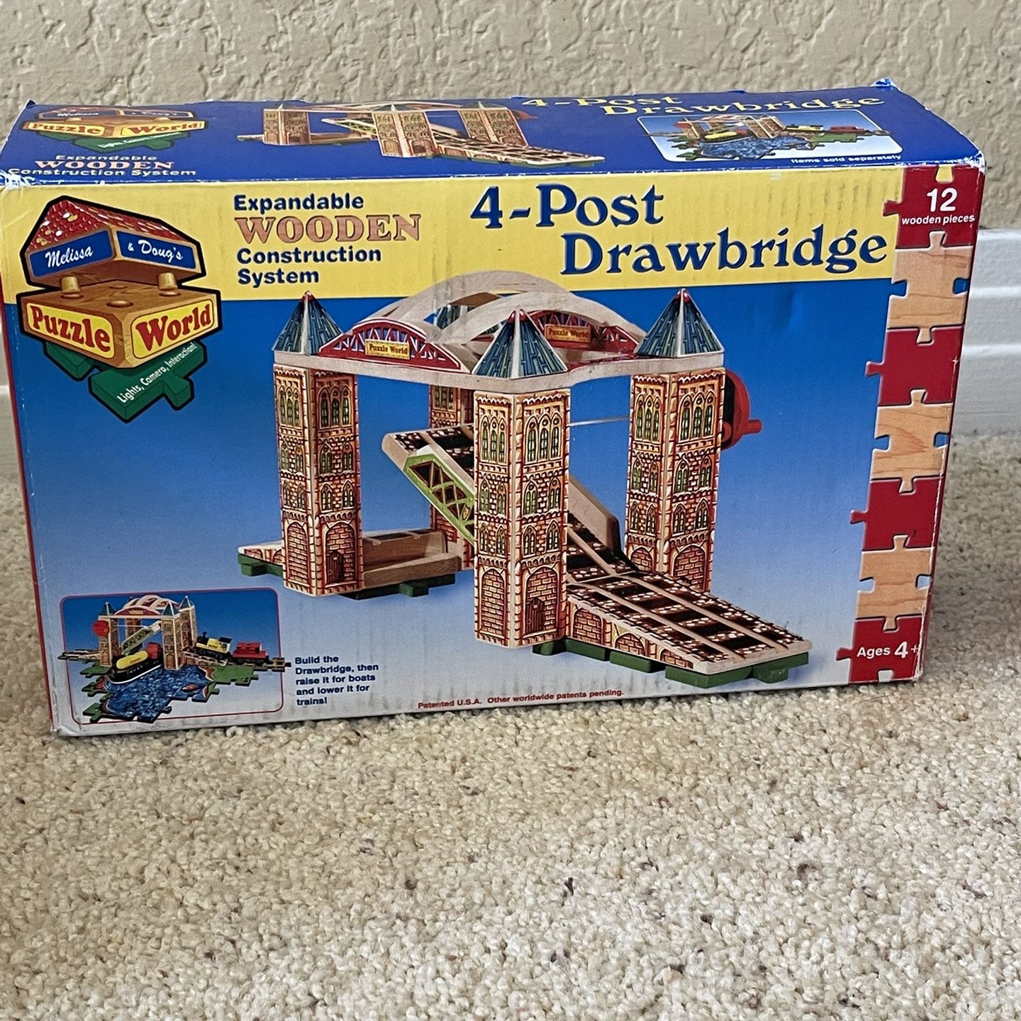 Melissa & Doug’s Puzzle World Trains And More Huge    - Lot Amazing Value ALL SETS