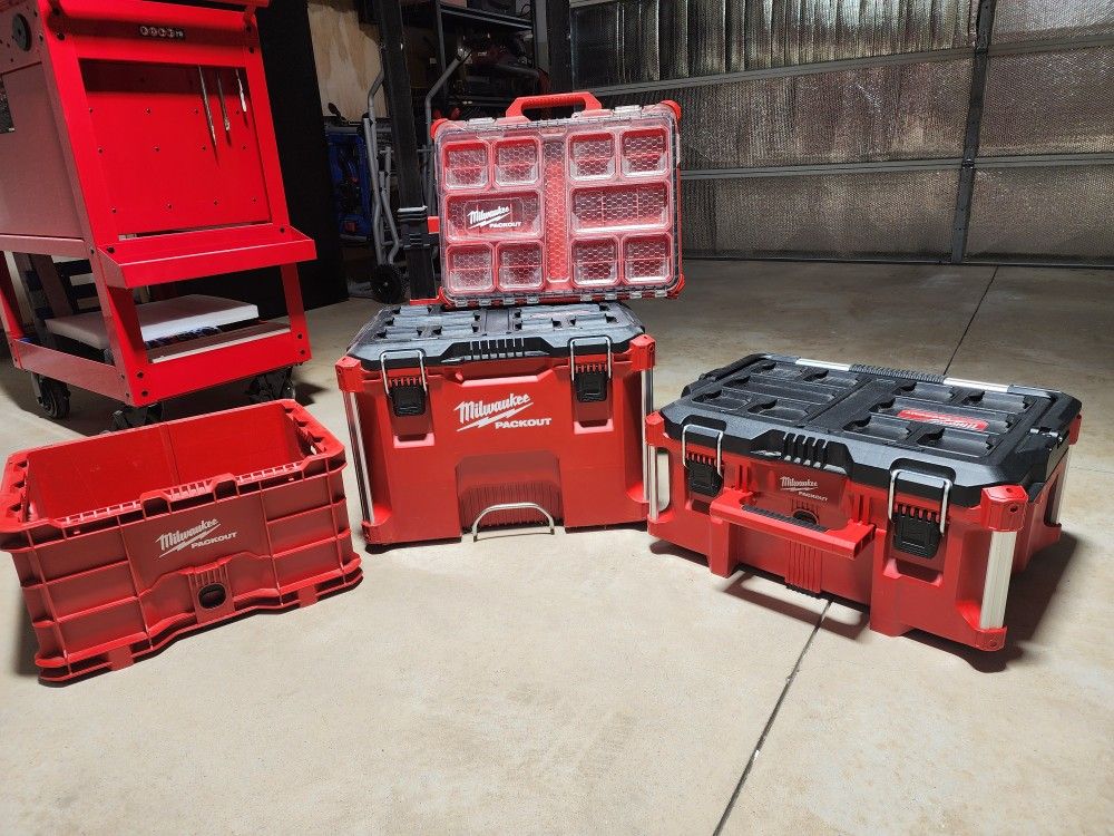 Milwaukee Packout 4 Pices