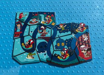 Disney Peter Pan ride map pin set
