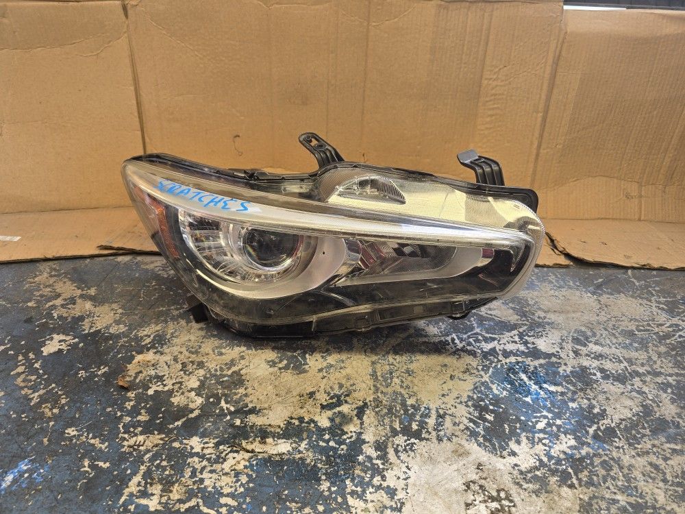 Infinity Q50 2015 2016 2017 Headlight 