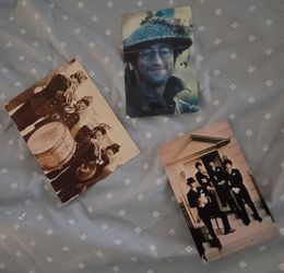3 Beatles postcards