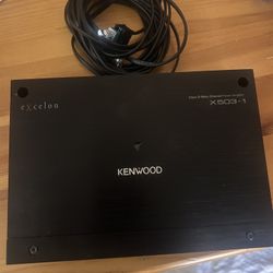 Vendo Amplificador Con Cable Para La Corriente X $345.  Todo.  Está 95%. Nuevo 