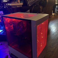 MSI B550 Micro-ATX white w/red RGB laser feel WiFi Bluetooth B580 AMD 6 core