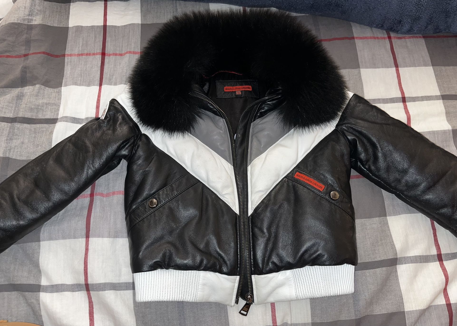 Original Goose Country Girl leather jacket