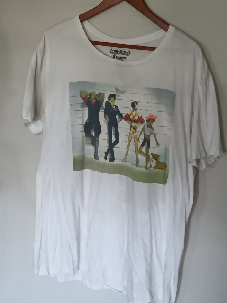 Cowboys Bebop Anime Tshirt Size Xl
