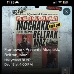 Mochakk ticket 
