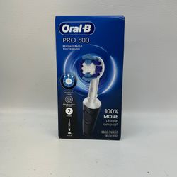 New Oral-B Pro 500+ Rechargeable Electric Toothbrush 3248
