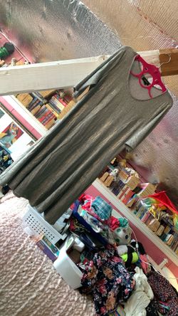 Woman’s Silver Dress (size L)