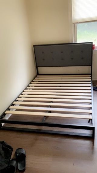 Like New Full Size Bed Frame & Mattress