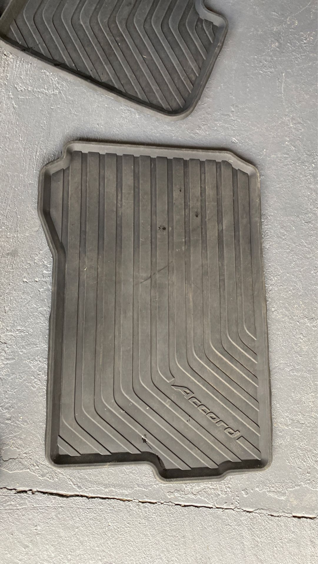 2016 Honda Accord floor matts