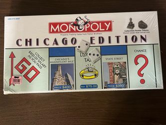 Monopoly Chicago Edition Board Game NEW SEALED