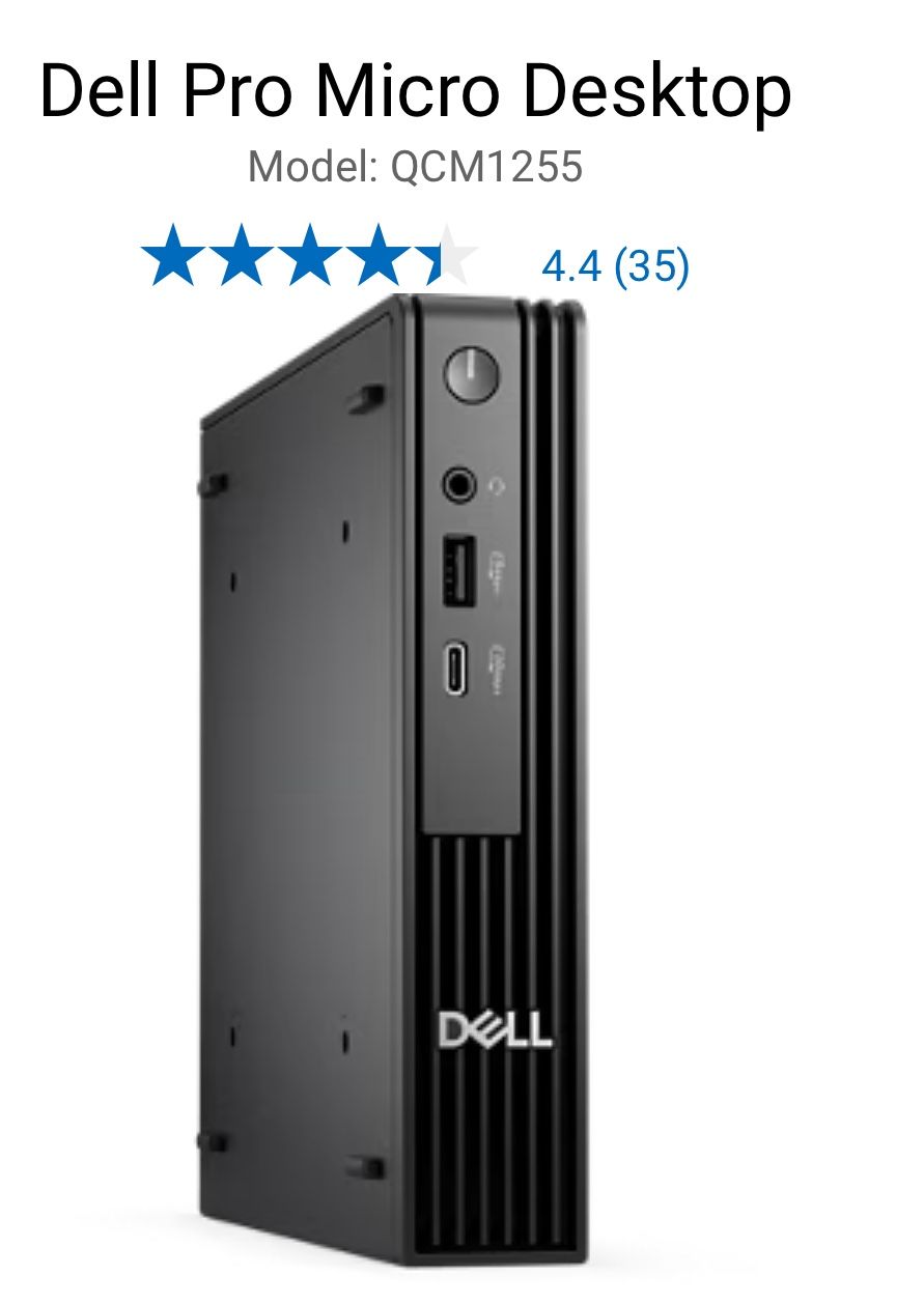 Dell Pro Micro Desktop