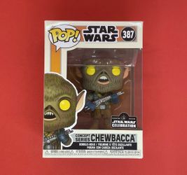Funko Pop! Concept Series Chewbacca #387 Star Wars Celebration 2020 Vinyl Figure