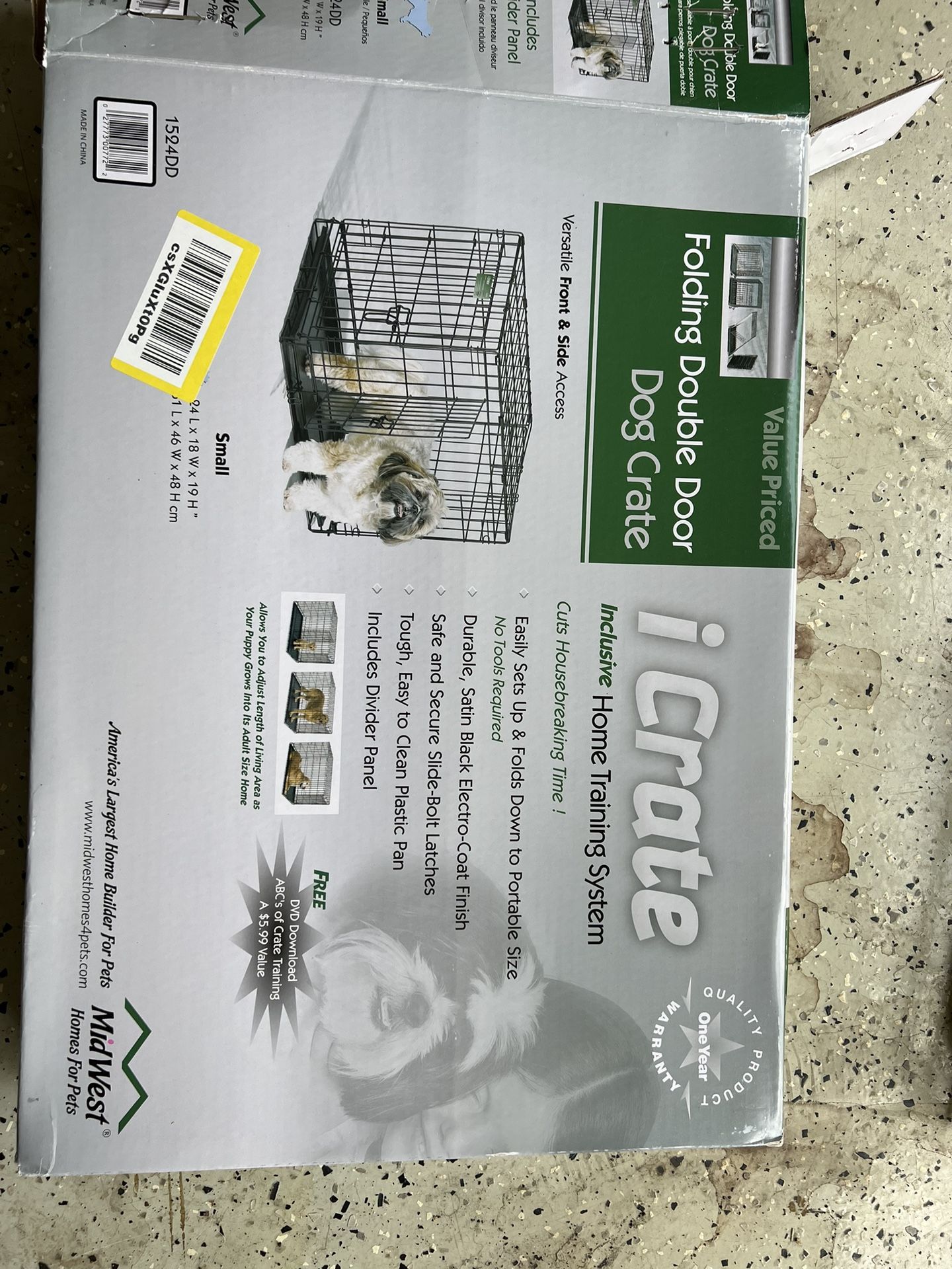 Dog Crate - Double Door