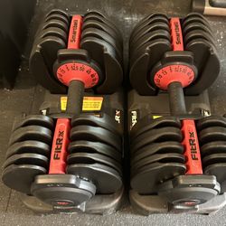 Adjustable Dumbbells Range 5-52.5 Pounds Read As For Entire Details 