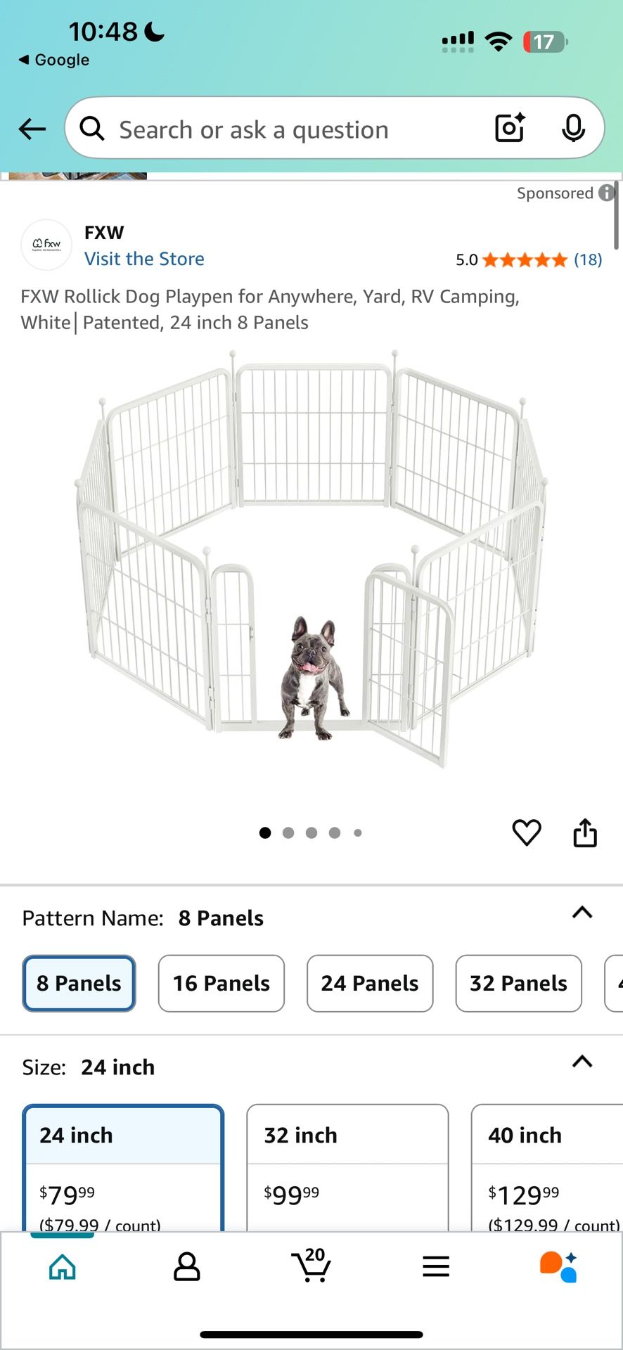 Puppy Indoor Playpen Fence