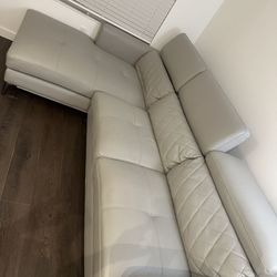 Grey L Shape Sofa 