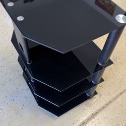 Tempered Glass Audio Rack
