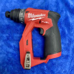 Milwaukee 2505-20 12v Fuel Brushless M12 Drill Driver 3/8 Inch 10mm Installation Tool Construction Job Site Professional DIY Home LED Light Handheld