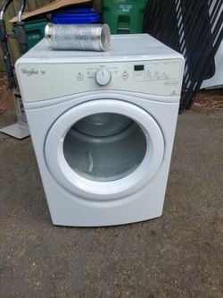 Whirlpool duet electric dryer